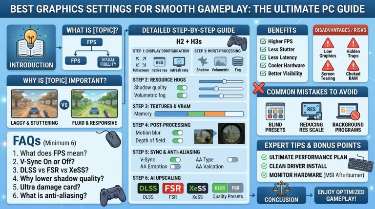 best graphics settings for smooth gameplay the ultimate pc guide