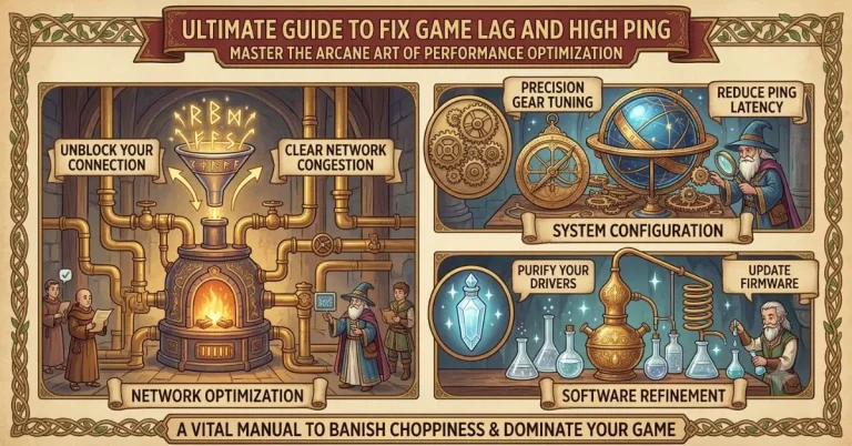 ultimate guide to fix game lag and high ping