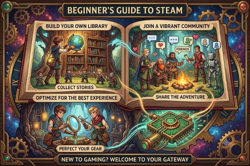 what is beginner's guide to steam for new gamers
