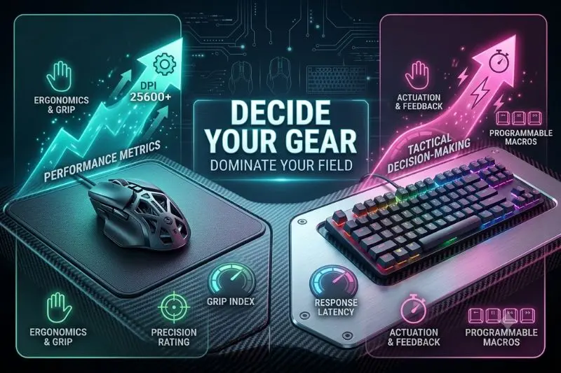 what is how to choose the best gaming mouse and keyboard